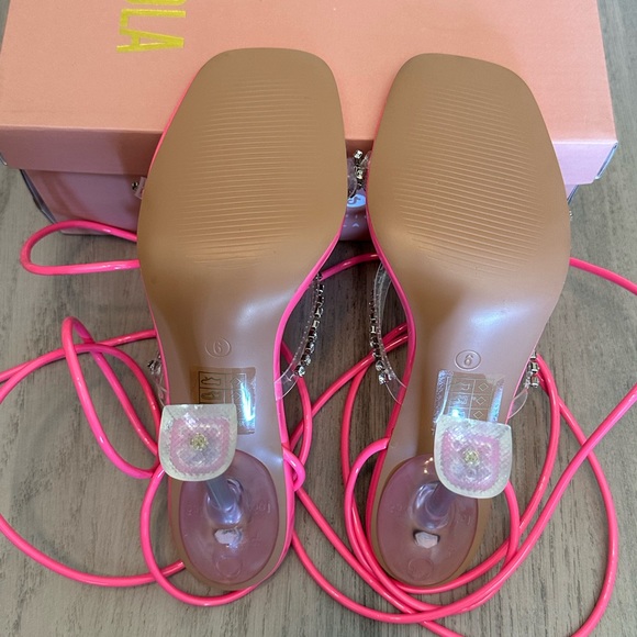 PINK HEELS (NWOT) - Picture 6 of 8